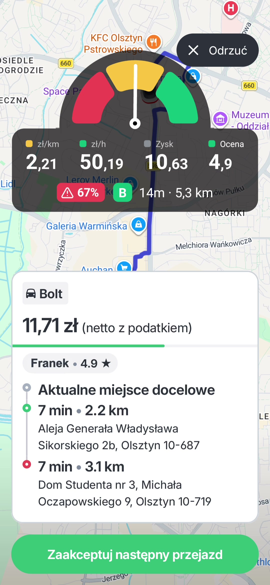 Ofertometr BUF — ocena oferty